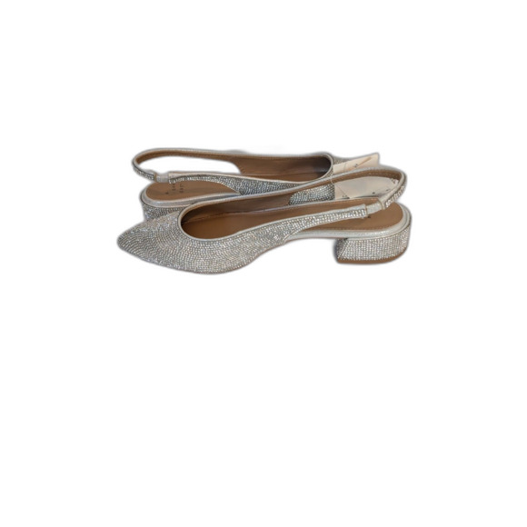 Women's Elle Rhinestone Slingback Pointed Toe Shoes - A New Day- Size 8 - Picture 3 of 7